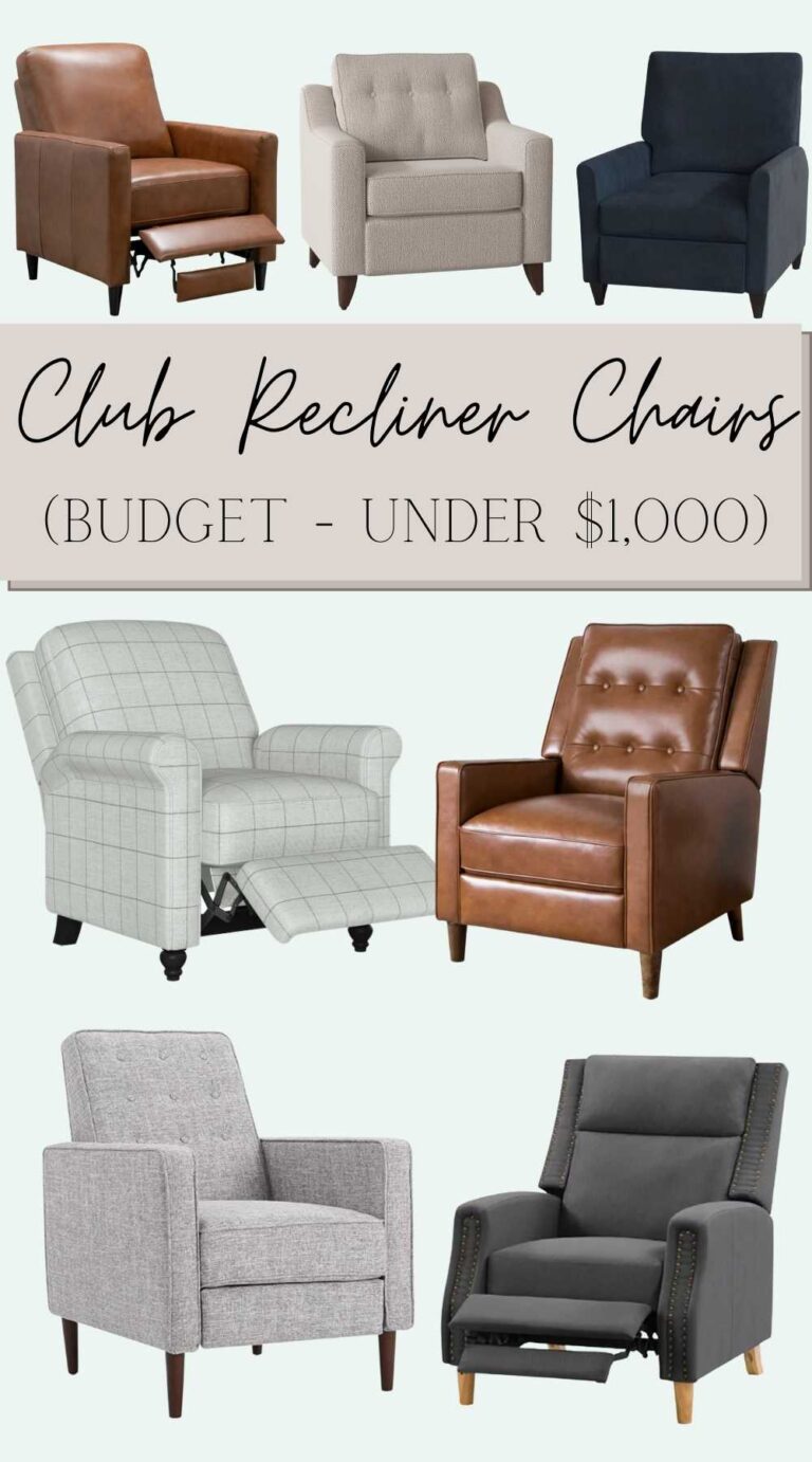 Our Favorite Designer-Look Modern Recliner Chairs