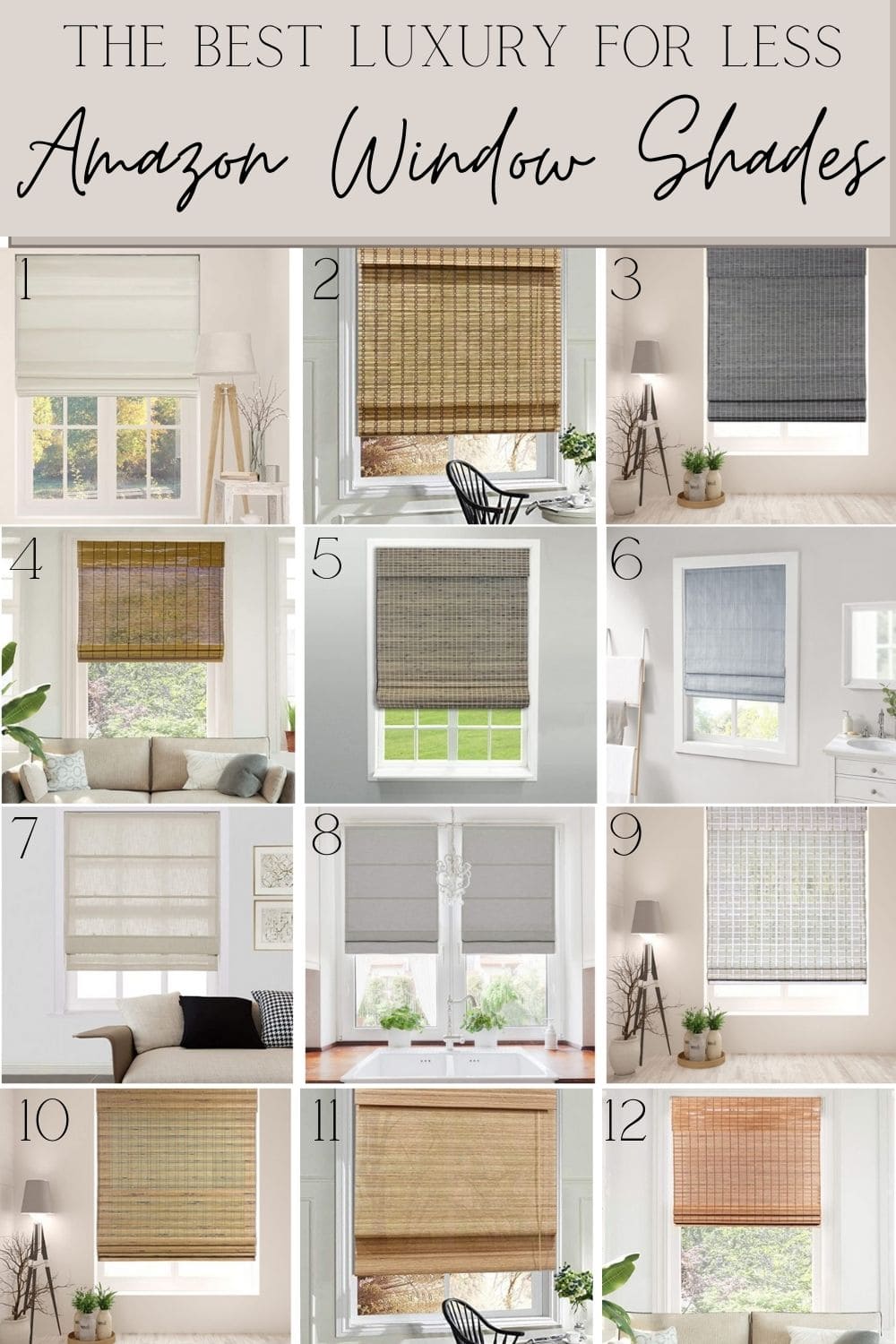 Amazon window shades