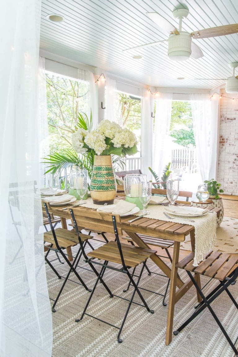 Boho Summer Back Porch