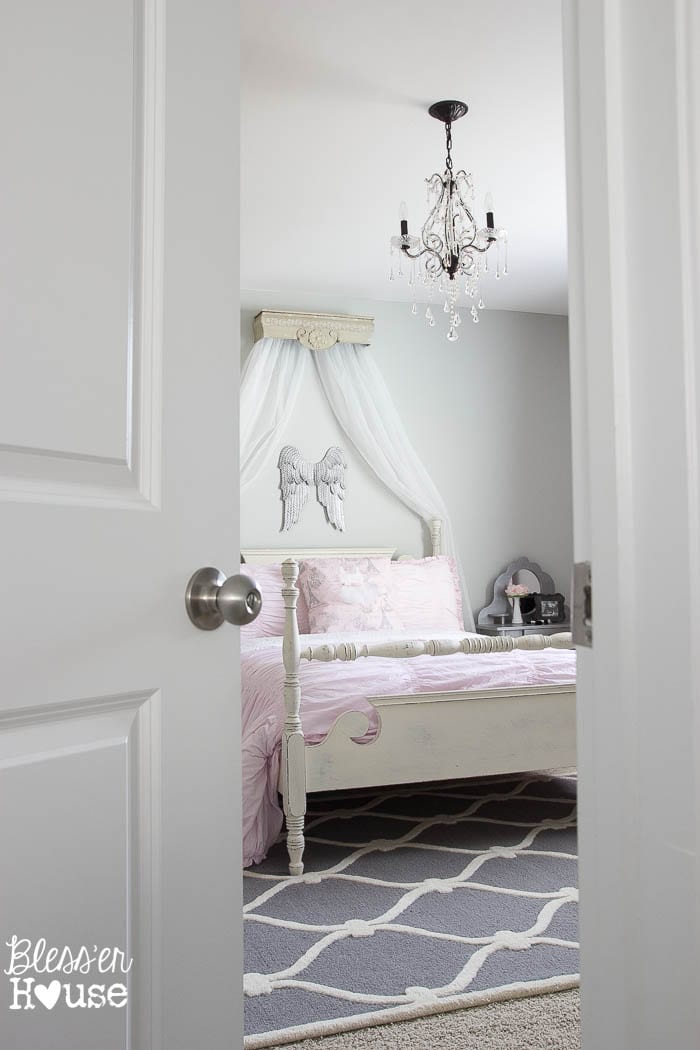 Ballerina Girl Bedroom Makeover Reveal