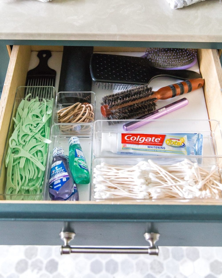 How to Organize a Bathroom Vanity in 6 Quick Steps