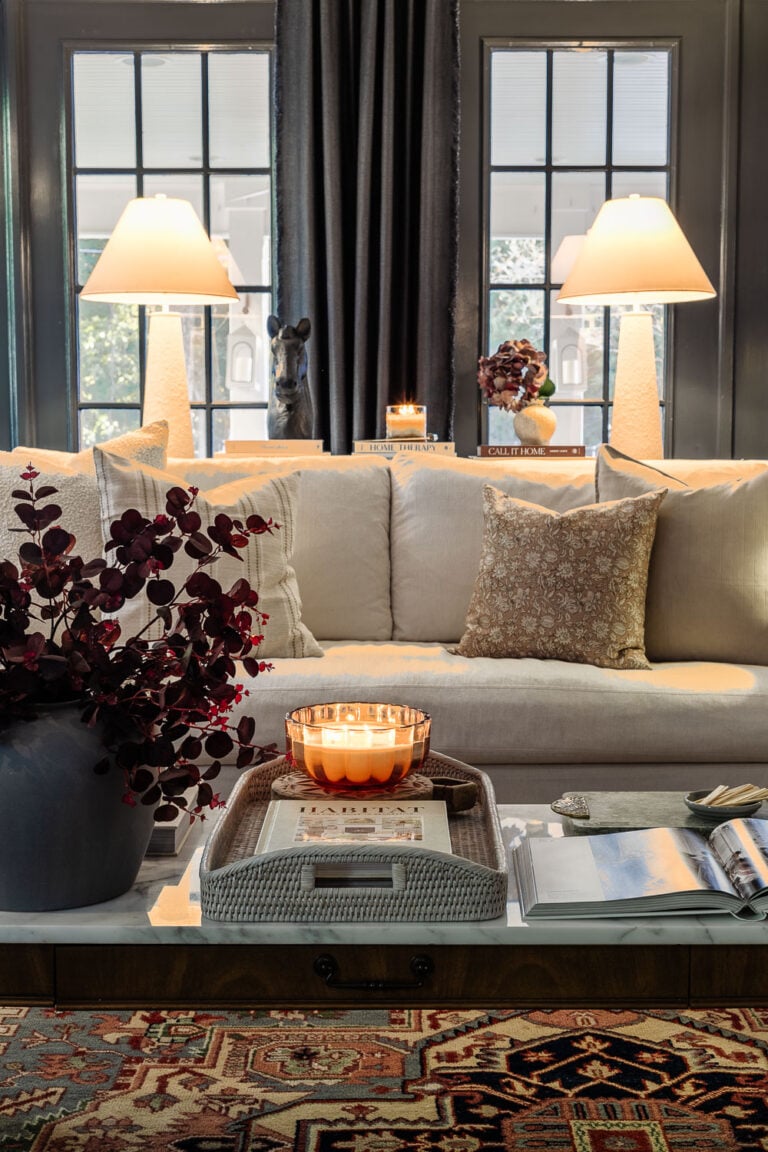 Avoid This Mistake Putting a Sofa Table Behind a Couch