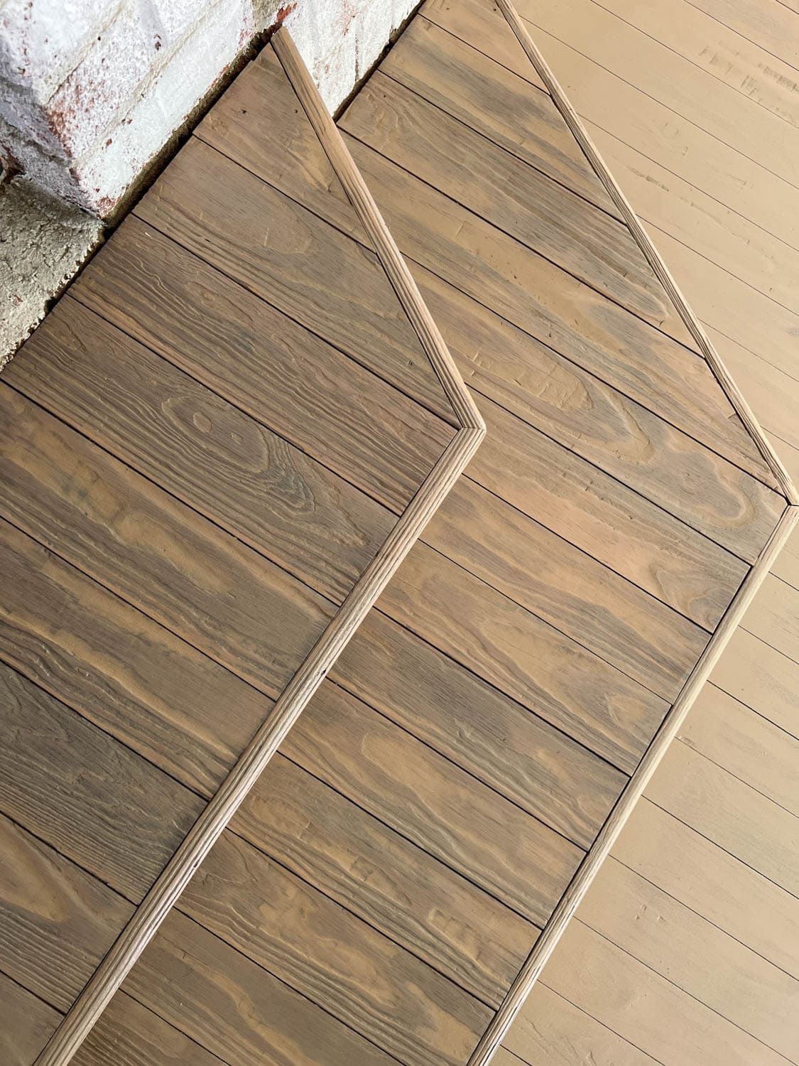 driftwood deck stain color in Behr Semi-Transparent Taupe Stain and Sealer