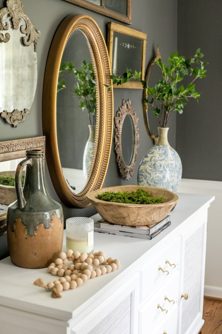 Classic Decor Spotlight: Antique Gold Mirrors for All Budgets
