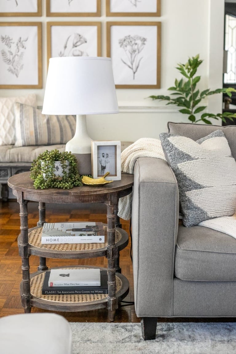 Simplified Decorating: End Table Decor Ideas