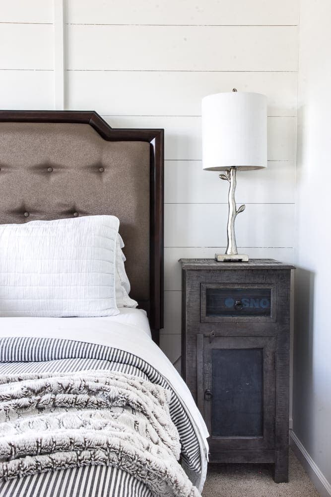 DIY Planked Board and Batten Focal Wall Reveal