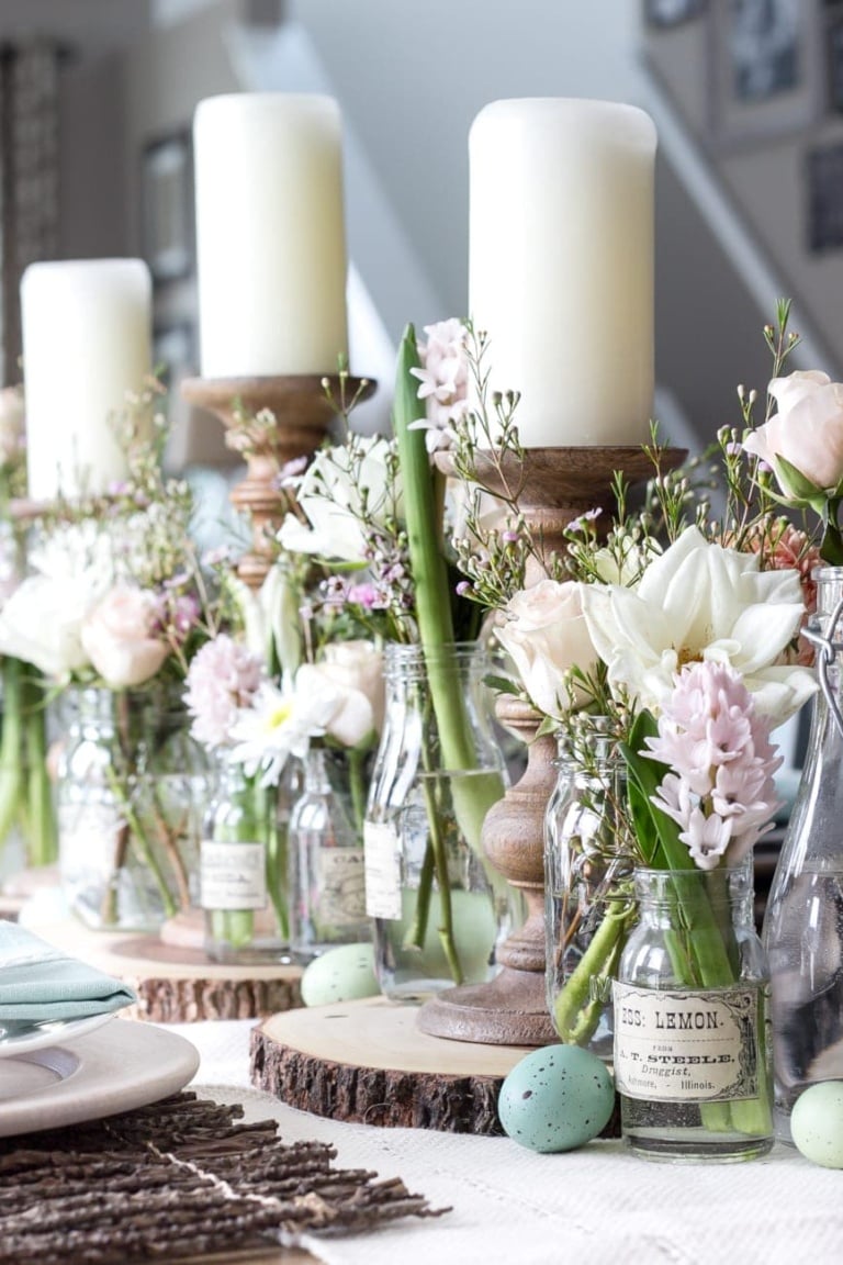 Easter Brunch Tablescape