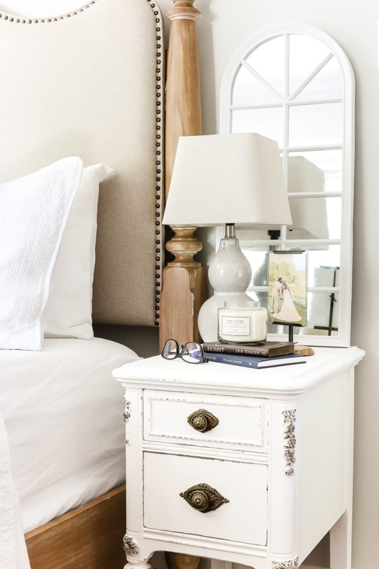 Faux Gilded Nightstands