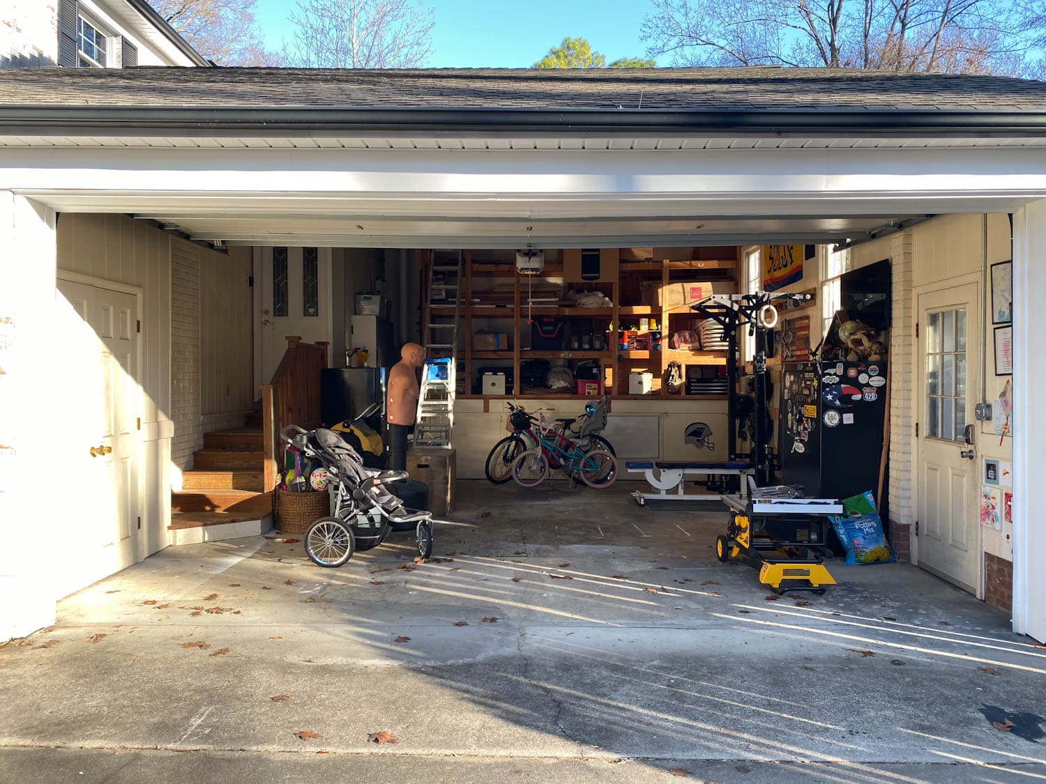 garage before