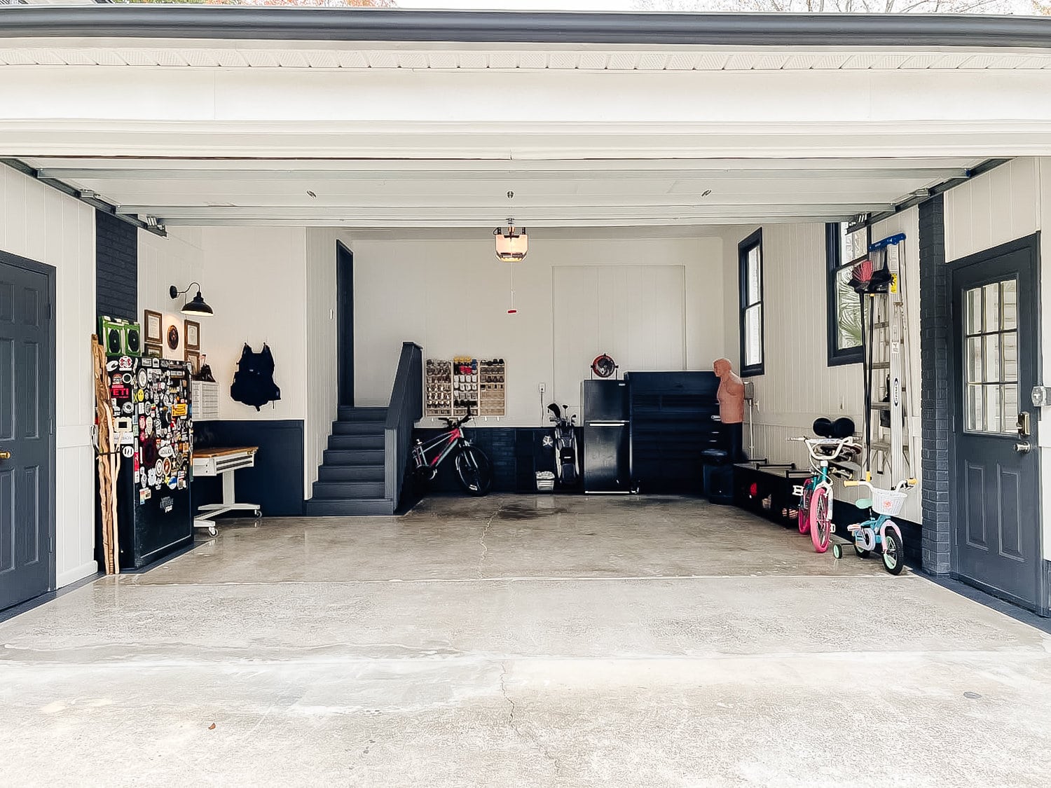 garage after