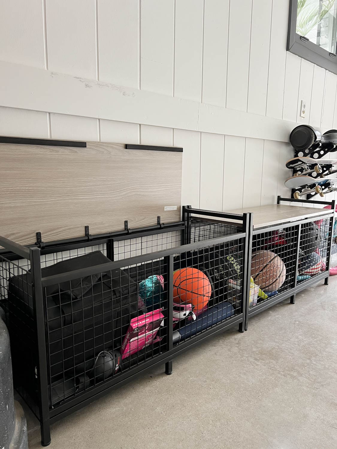 heavy duty benches to store sporting equipment 