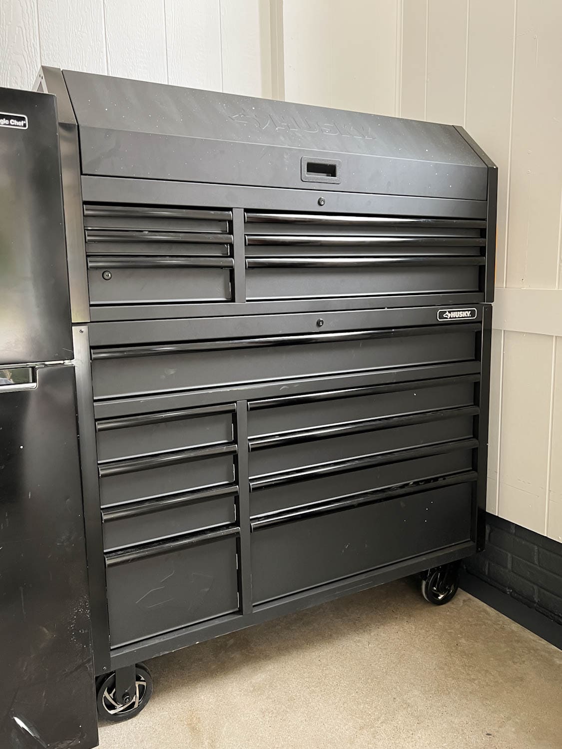 rolling tool chest for a garage storage solution