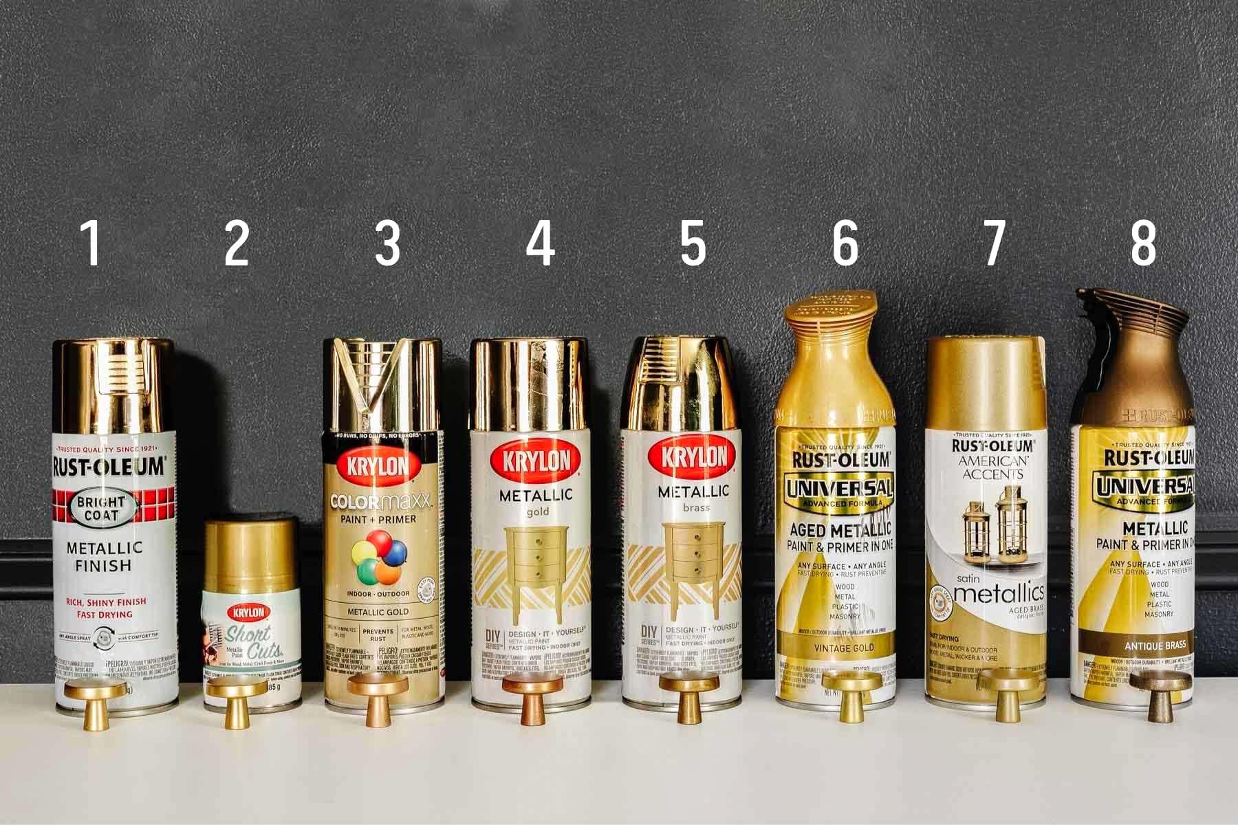 best gold spray paints ranked