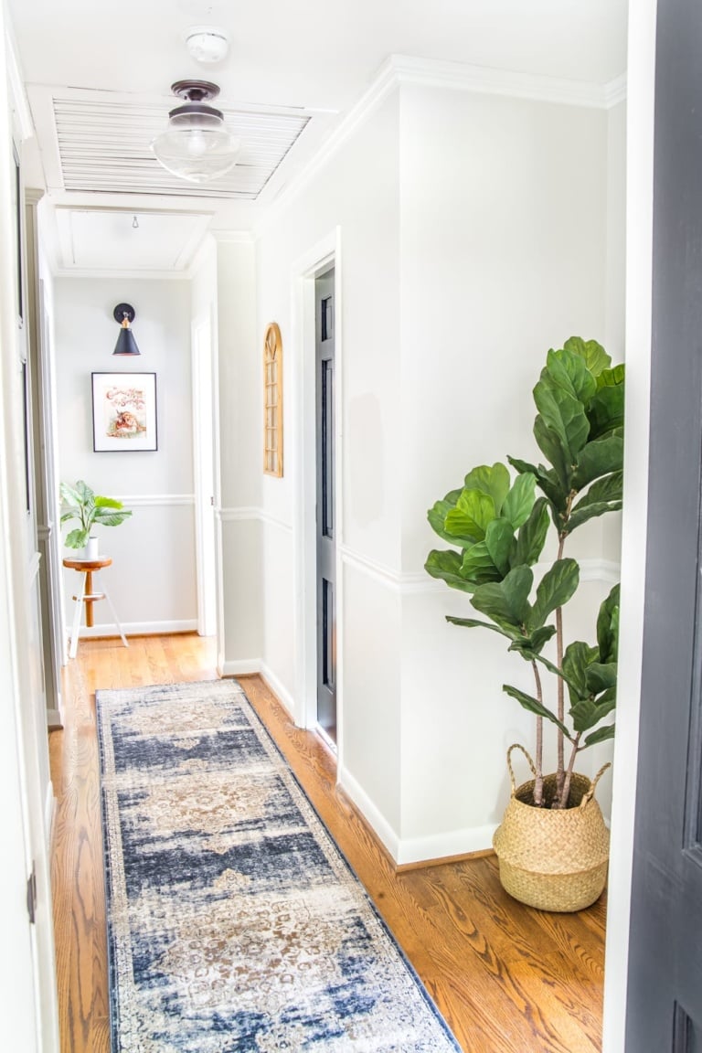 Clever Ideas for Decorating a Boring Narrow Hallway