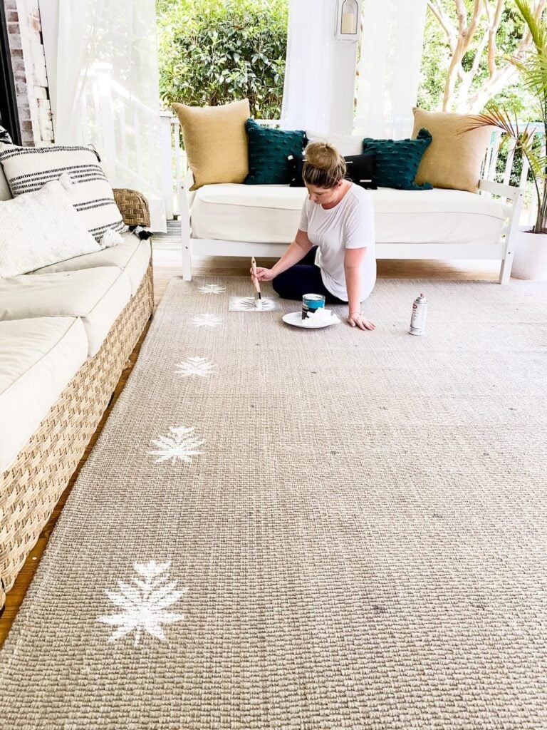 floral block diy outdoor ruf and how to make a stencil with cricut