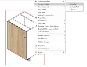 A computer screen shot of a cabinet Description automatically generated