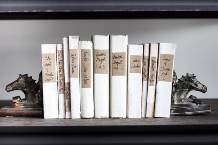 DIY Restoration Hardware French Mute Books