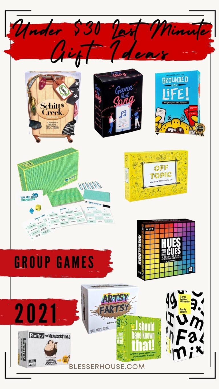 Last Minute Gift Ideas Under $30