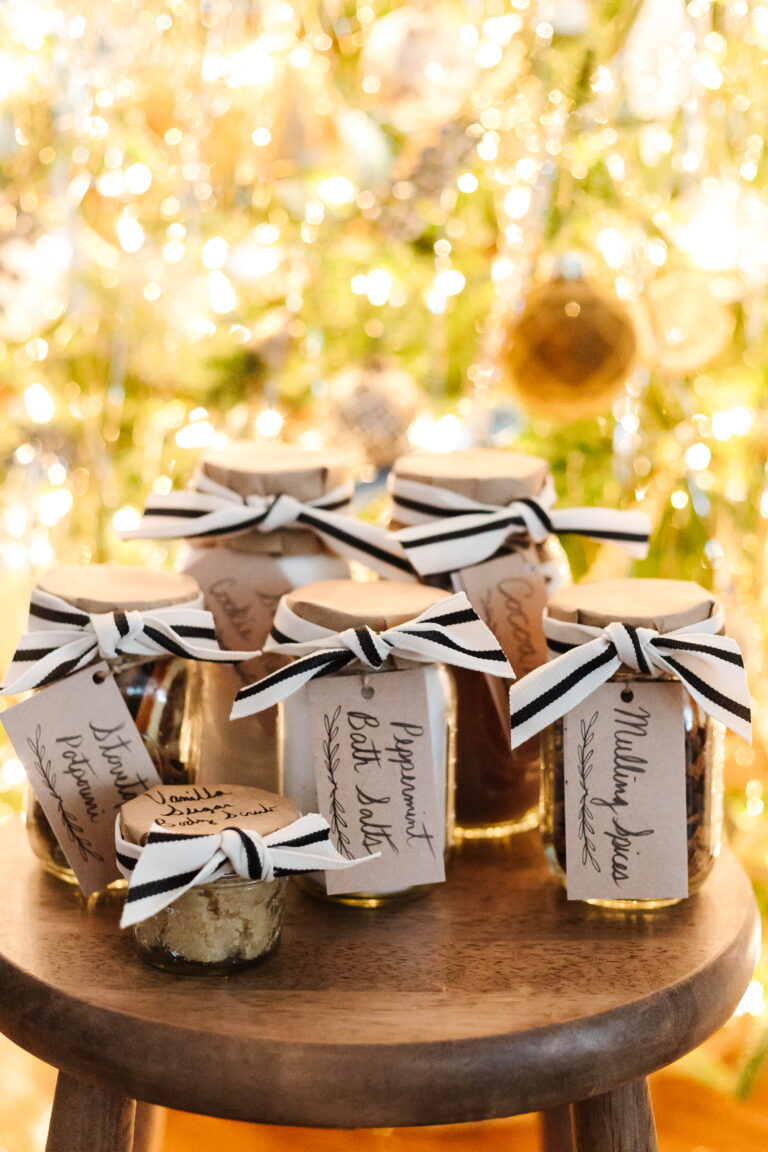 Quick DIY Mason Jar Gift Ideas