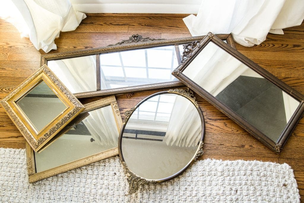 must-have thrift store staple : old mirrors