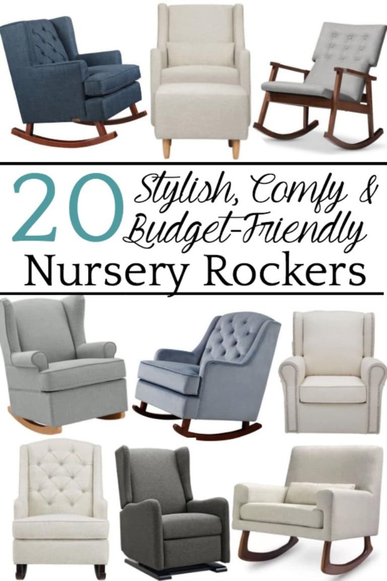 20 Stylish Budget-Friendly Nursery Gliders