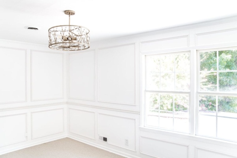 Nursery Light Fixture Update