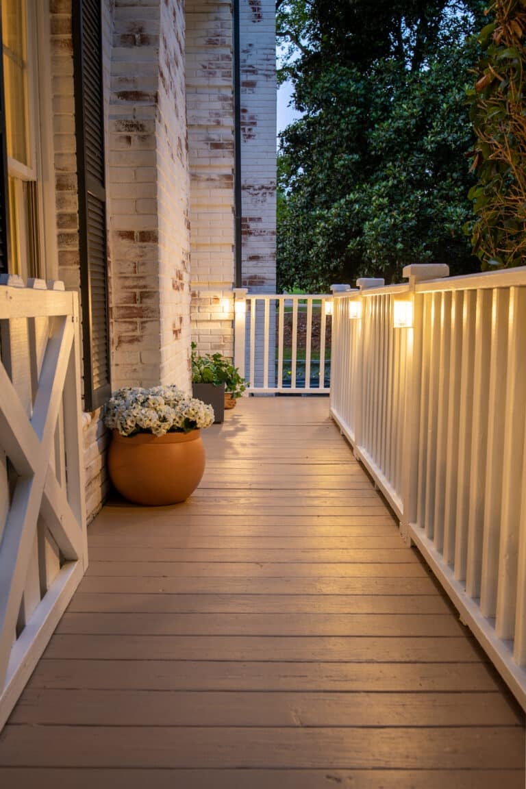 6 Small Side Porch Ideas + Before and After Makeover