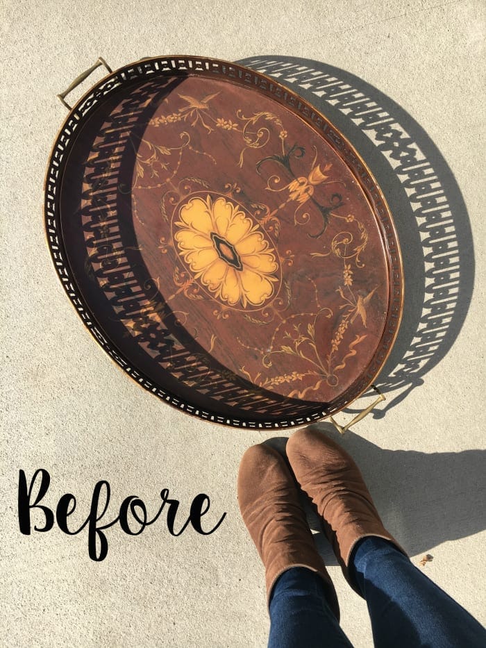 thrifted tray