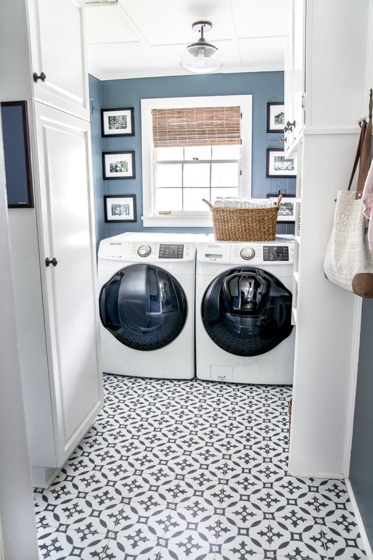 How Our Patterned Vinyl Tile Is Holding Up 10 Months Later