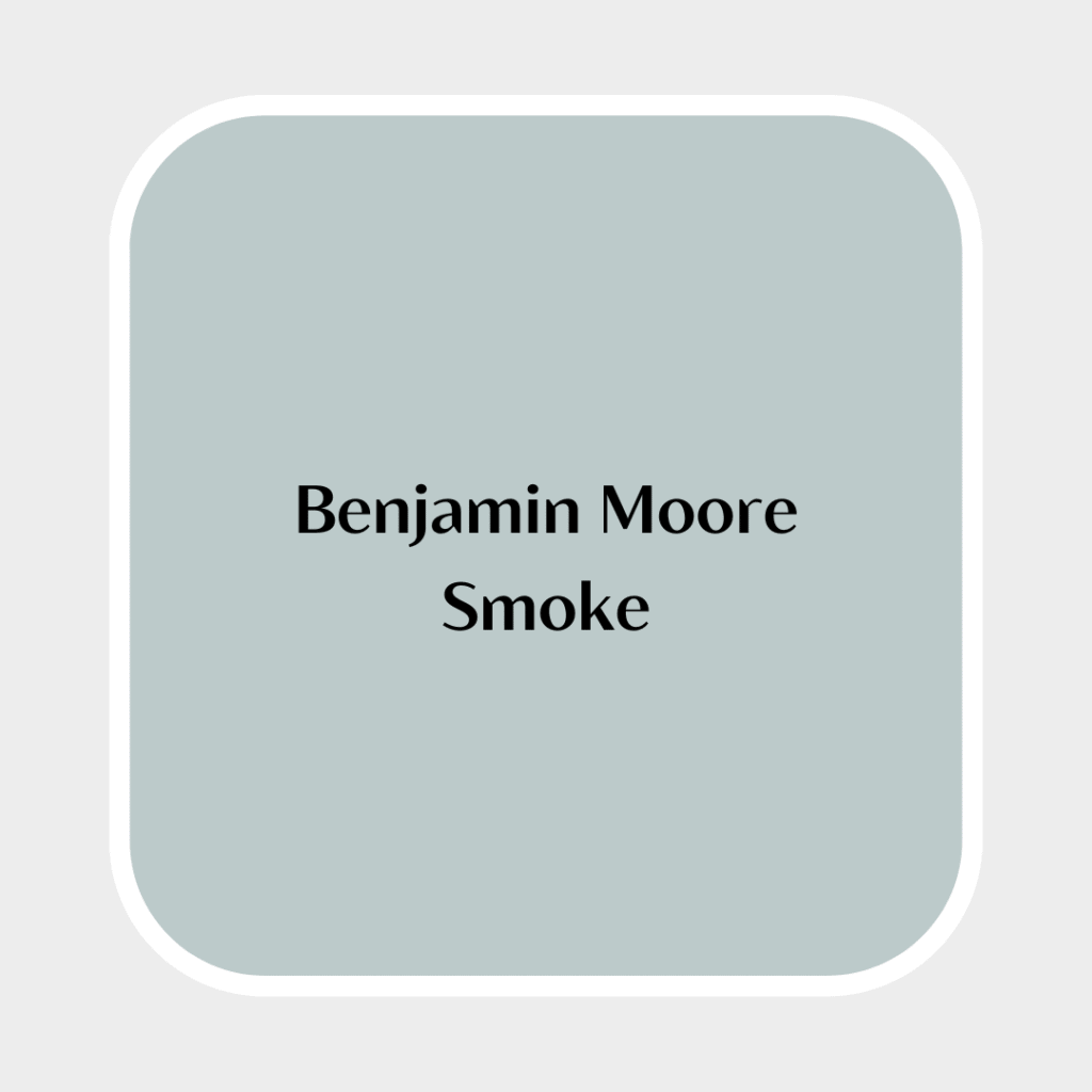 benjamin moore smoke