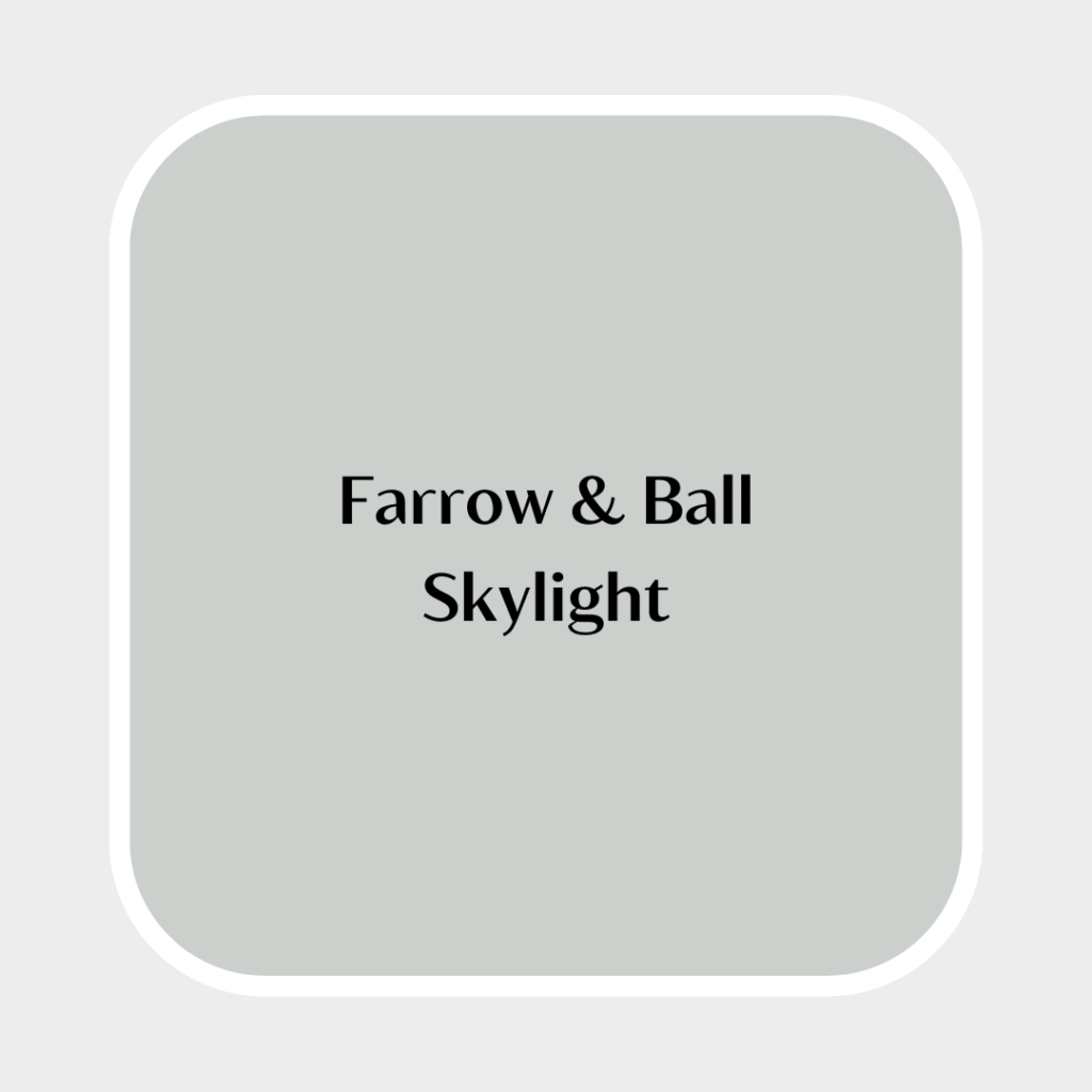 farrow and ball skylight
