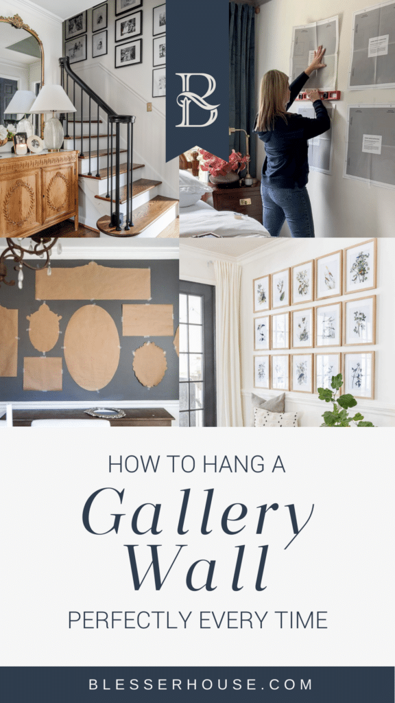 how to hang a gallery wall perfectly