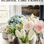 realistic fake flowers