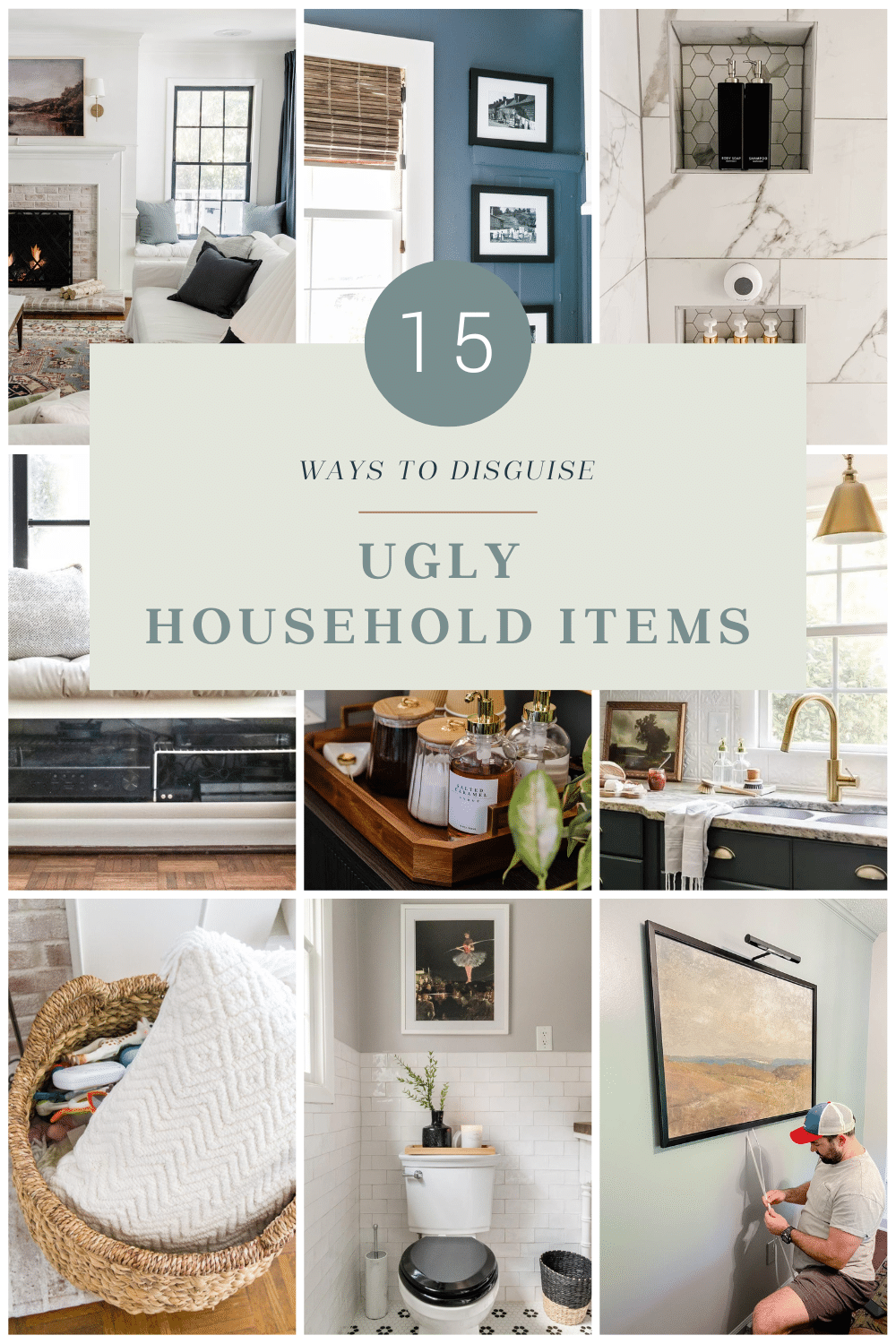 15 Ways to Disguise the Ugly Stuff in Your Home